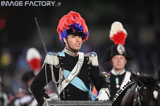 2016-06-17 Milano 048 Carosello Carabinieri a cavallo